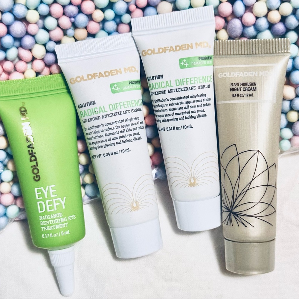 🌿 GOLDEN MD COMPLETE SKINCARE COLLECTION 4pc High-End Beauty Bundle